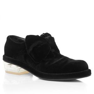 Simone Rocha Velvet Bow Loafer